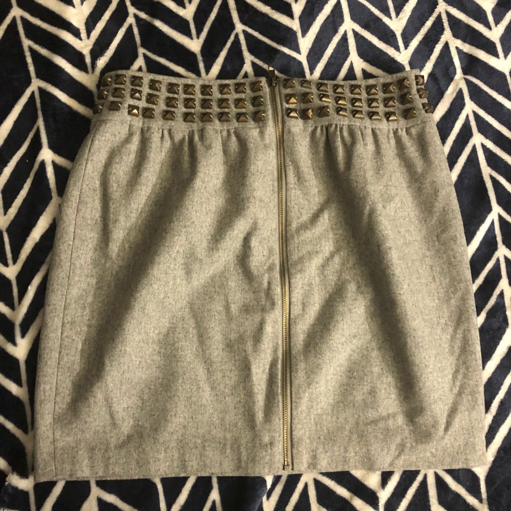 🔥Urban outfitters Silence + noise Gray Wool Skirt - Picture 2 of 4